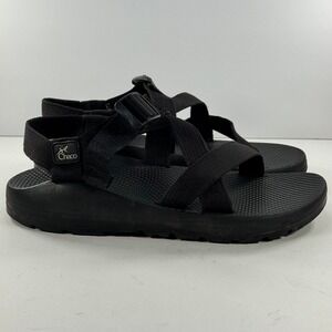 Chaco Z1 Classic Sandals Black Men's Size 9 Vibram Sole Adjustable Straps